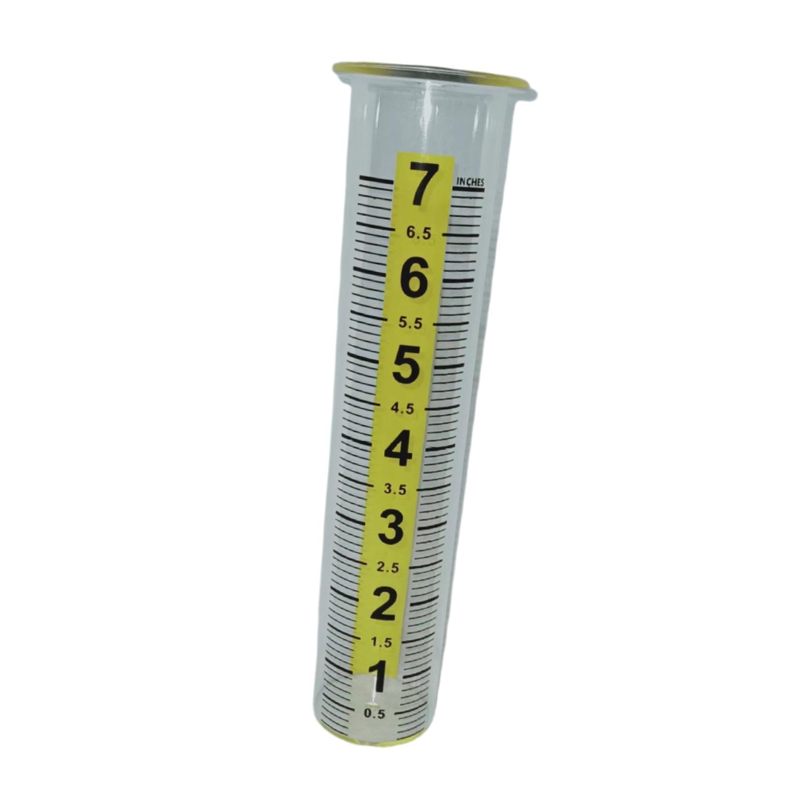 Outdoor Rain Gauge Portable Measuring Precipitation for Backyard Garden Farm Without Bracket-image-12