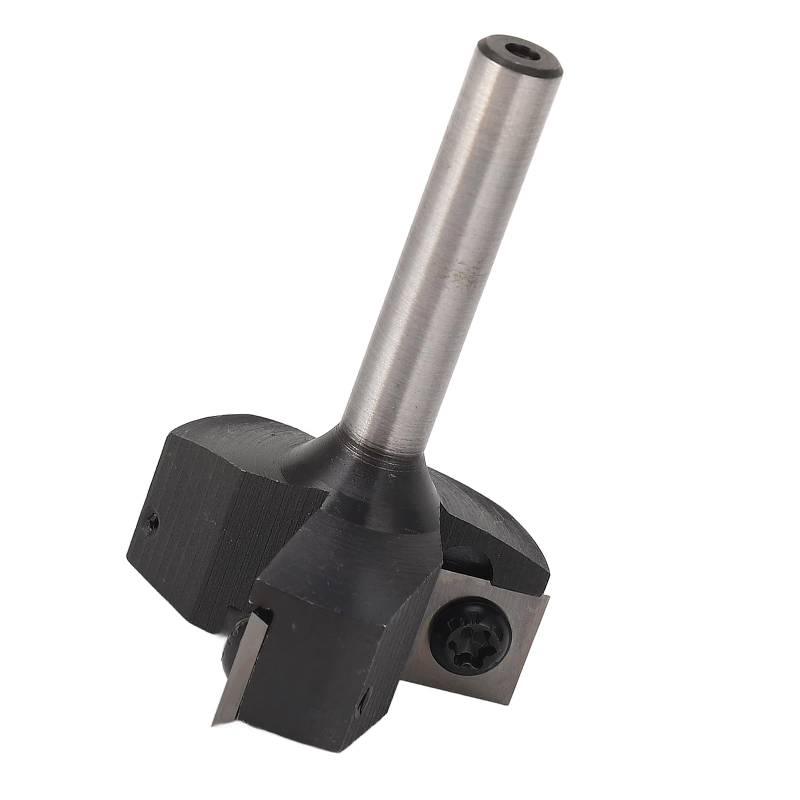 Frez do powierzchni Spoilboard Trzpień 8 mm 3 rowki 1 1/2 cala Średnica cięcia Przeciwluzowy Frez do strugania drewna do maszyn CNC i projektów związanych z obróbką drewna Stal