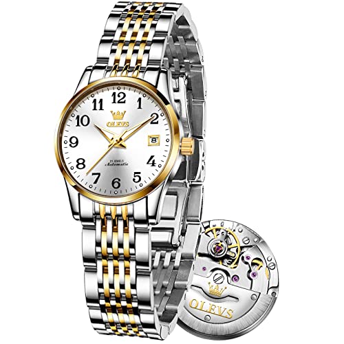 Montre pour femmes automatique OLEVS l'accessoire idéal de vos journées de bureau aux soirées