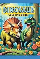 Dinosaur Coloring Book B0F5VRRTNL Book Cover