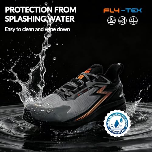 Image of 361 Rainblock 8.0 Waterproof Shoes for Men Athletic Running Shoes for Women with Cushion,Waterproof Running Shoes Low top,Comfortable Anti Slip Sneakers for Walking and Daily Workout