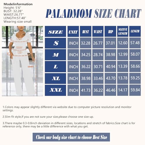 PaladMom Womens Elegant Plus Size Jumpsuits Sexy Back zipper Short Sleeve Mid Waist Wide Leg Straight Rompers3