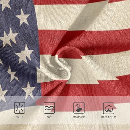 ALAZA Old American Flag Boys' Briefs Soft Underwear Available in Sizes 2t-8y3