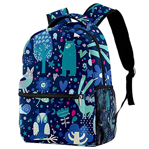 Sac à dos ordinateur portable multicolore grande capacité motif voiture pour ados