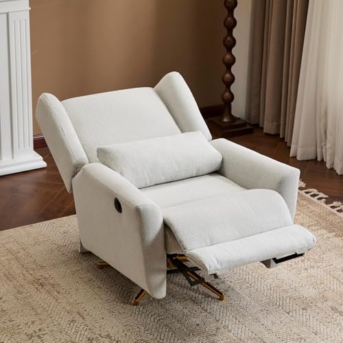 Sillón tapizado giratorio gris claro miniatura 4