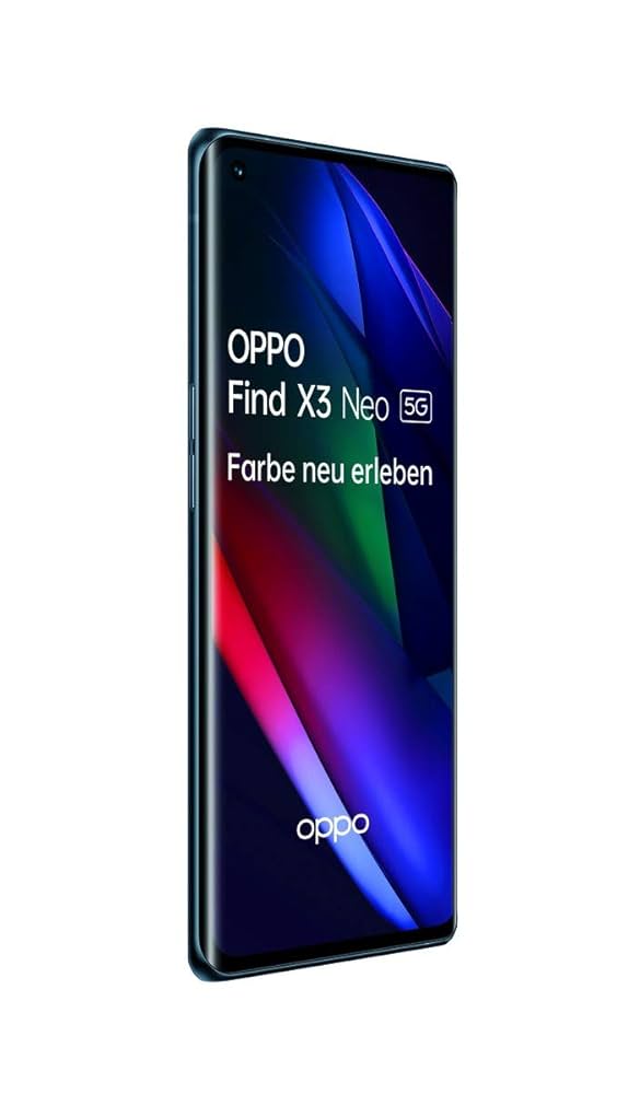 OPPO Find X3 Neo ブラック ヨーロッパ向け ETOtalk OPPO Find X3 NEO 5G Global Version Dual Sim Android