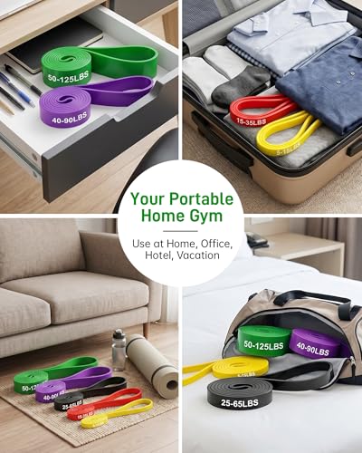 Renoj Resistance Bands — 5-Level TPE Loop Set (Latex-Free) — view 7