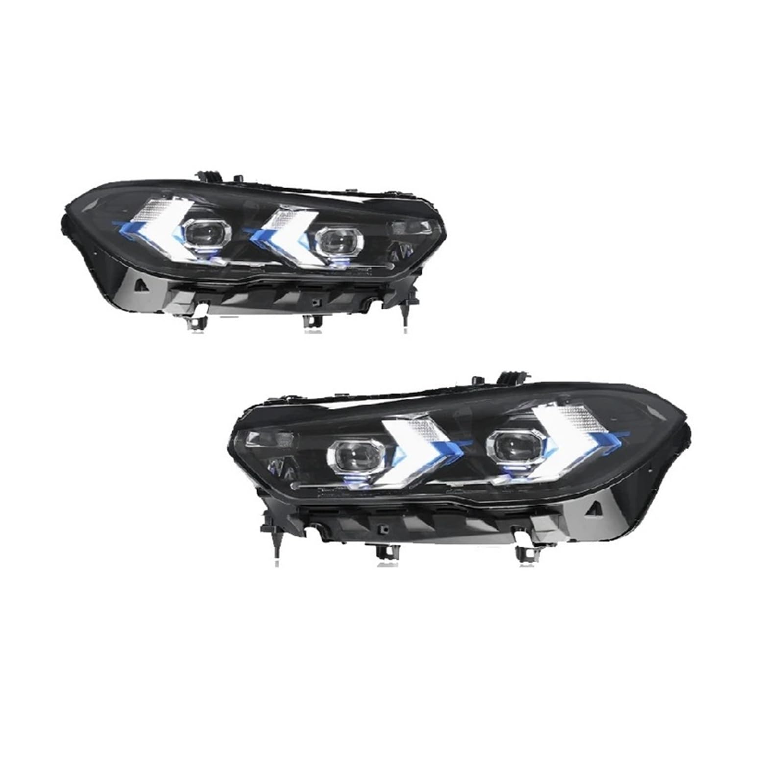 Pasuje do B//M//W X5 G05 19-22 w pełni Led DRL reflektor samochodowy montaż sygnału akcesoria samochodowe zmodyfikowana lampa stylizacja reflektory LED
