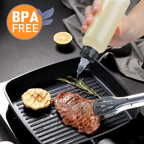 Yephets YP10 32 Pack Semi-Transparent Boston Dispensing Bottles Empty Round Ldpe Plastic Squeeze Dropper Bottles Squeeze Bottles thumb #4