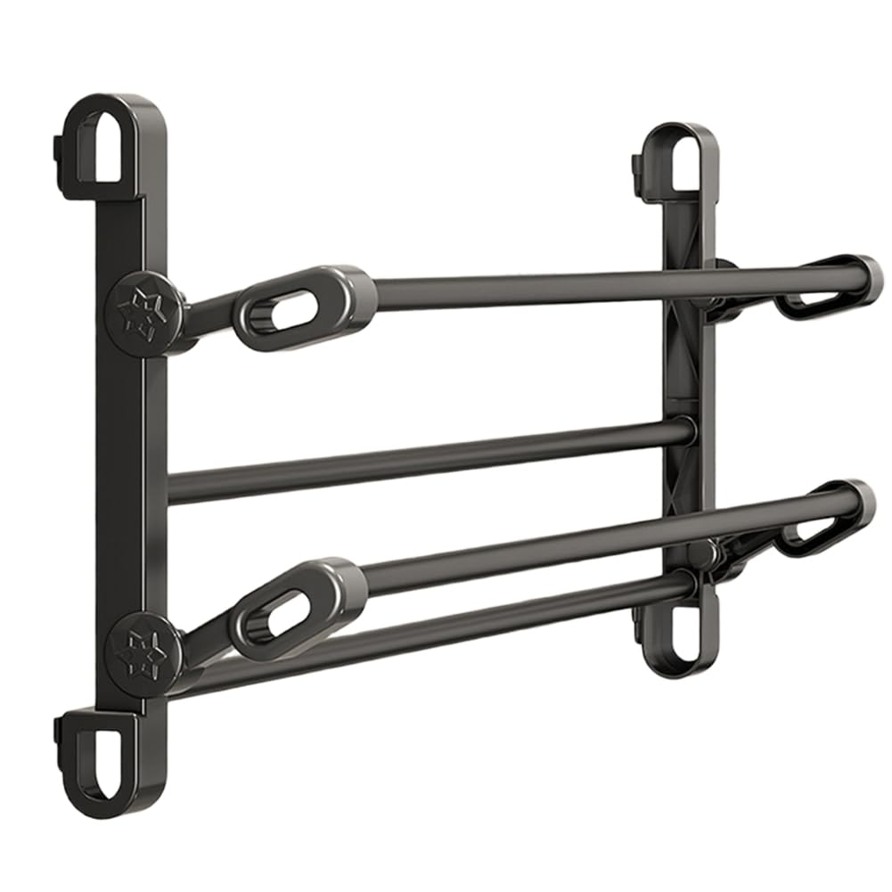 CTRLZS Punch-Free Slipper Rack Wall-Mounted Rear Shoe Rack Bathroom Multifunctional Shelf Foldable Storagerack