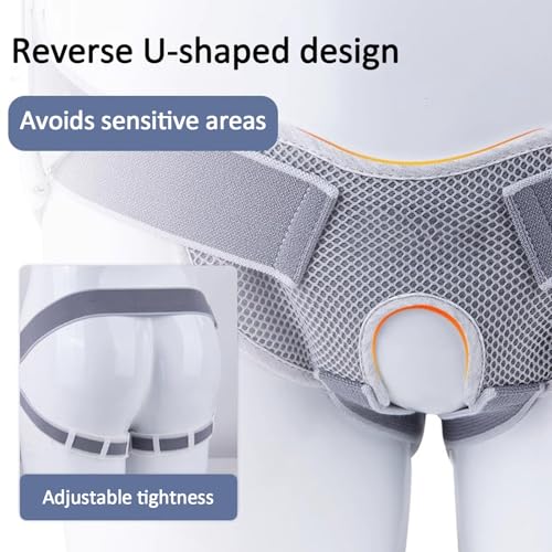 Faja para Hernia Inguinal, Banda de Soporte Ajustable Mediana miniatura 4
