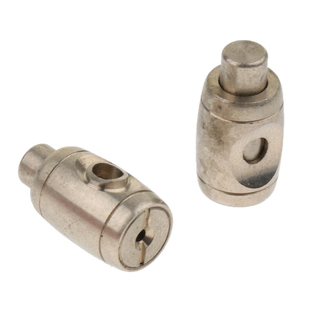 Amagogo Parti Chiave Dell'acqua Della Tromba Dello Spiedo Della Valvola Del Trombone Del Cupronichel 5pcs