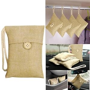 Fsllwgwg 9 Stück Aktivkohle Luftreinigungsbeutel