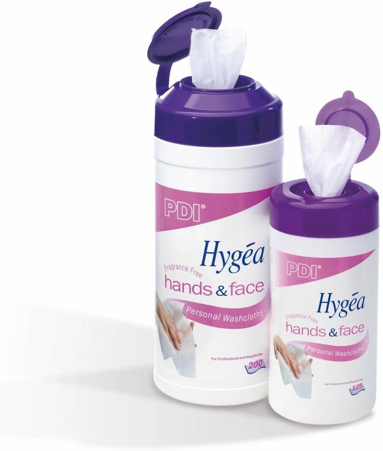 HygeaCLEANSING WIPES HANDS&FACE PERSONAL WASHCLOTHS - 200 WIPES