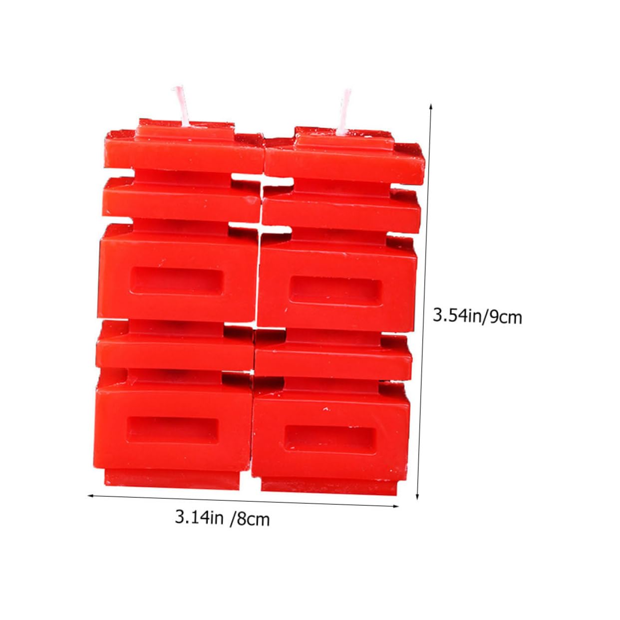 GOOHOCHY Candles Pair Chinese Wedding Party Decorations Romantic Xi Design