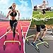 Avoirdus Agility Speed Training Hurdles, Agility Training Hurdle Set for Basketball and Soccer Practice with Carry Bag, 5 Pack