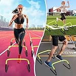Agility Speed Training Hurdles, Agility Training Hurdle Set for Basketball and Soccer Practice with Carry Bag, 5 Pack - Image 5
