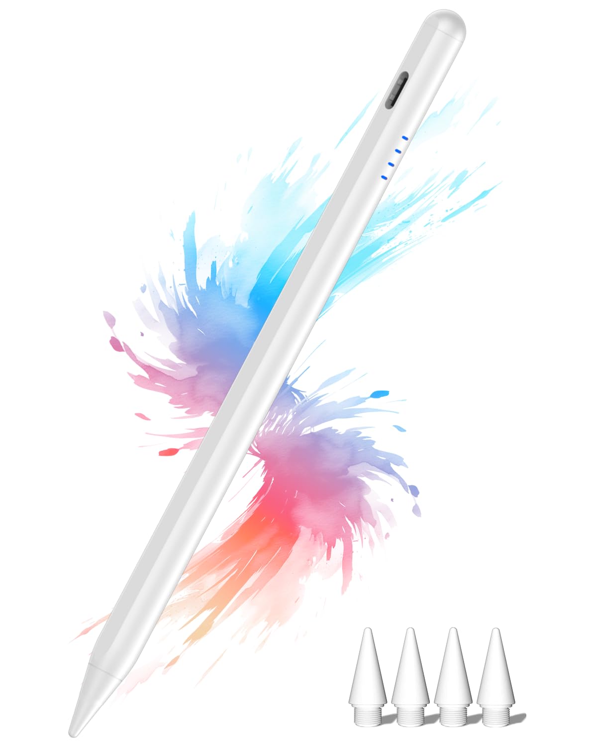 Stylus Pen for iPad (2018-2026), Fast Charge for iPad Pencil with Palm Rejection, Active Pen...