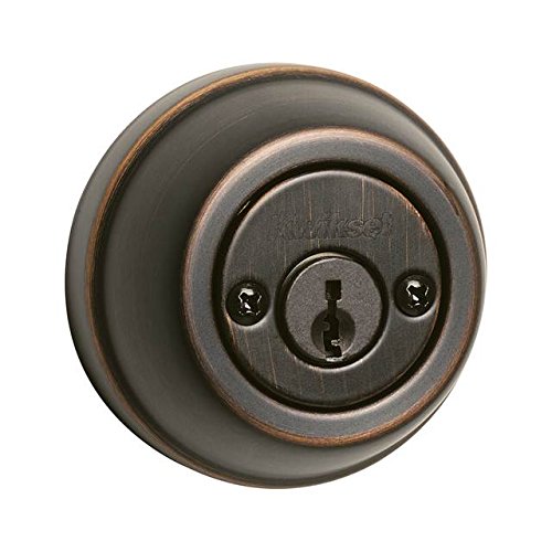Kwikset Double Cylinder Deadbolt, 6 Pin - Venetian Bronze