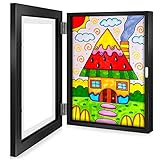 🔥【Exquisite Kunstwerke】:Der Bilderrahmen ist perfekt als Erinnerungsbox zum Anzeigen und Speichern von Kinderbildern, Babyfotos, Postkarten, Scrapbooking, Konzertkarten, Sammlungen oder anderen Andenken. Machen Sie Ihr eigenes einzigartiges Kunstwerk, um Ihr Leben zu verbessern und Ihre Kinder, Familien oder Freunde zu üben.