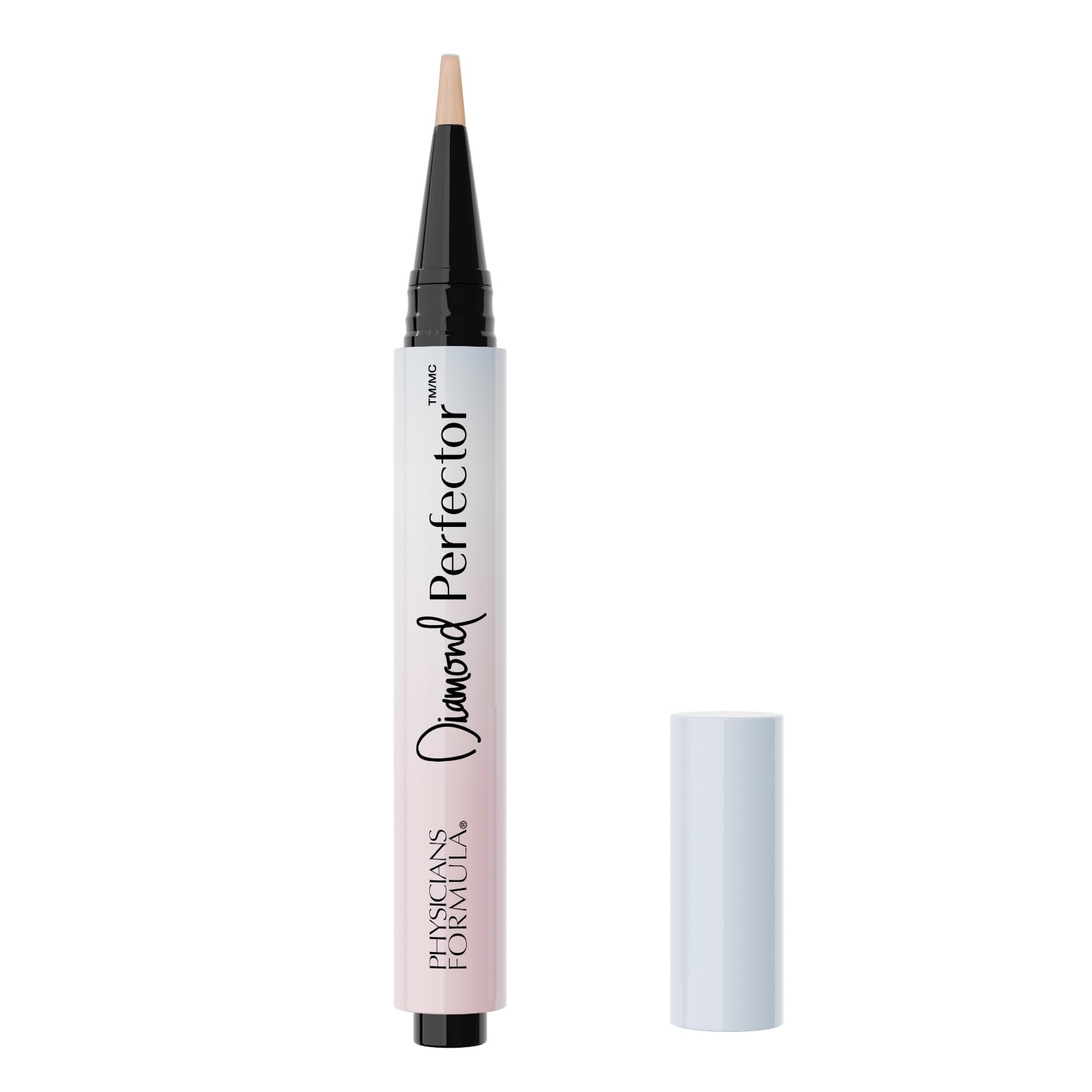 Physicians Formula, Mineral Wear Diamond Perfector Illuminator and Concealer, Infuso con Vitamina E, Illumina, Solleva e Copre, Effetto Soft-Focus, Tonalità Fair-to-Light