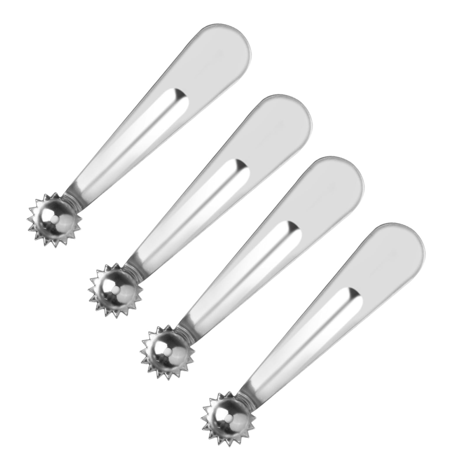 Kalttoy Efficient Stainless Steels Tomato Strawberry Huller Corer 4Pcs Kitchen Utensils for Quick Fruit Removal Stainless Steels Corers