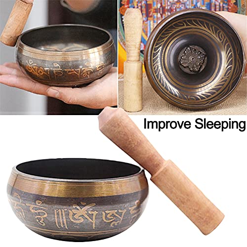 Bol Chantant Tibétain, RoseFlower Bol Musical Tibétain Artisanal avec Coussin et Maillet, Pierres De Chakra Naturelles… - Les Beatles, Paul McCartney, John Lennon, RIngo Starr, George Harrison Bol Chantant Tibétain, RoseFlower Bol Musical Tibétain Artisanal avec Coussin et Maillet, Pierres De Chakra Naturelles… – Image 7