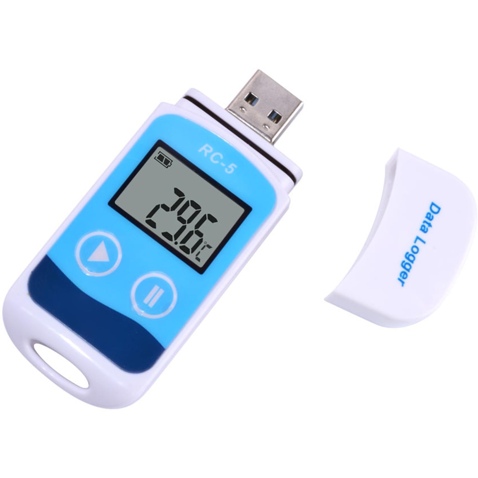 Przemysłowy cyfrowy rejestrator temperatury do transportu żywności zgodny z przepisami ładunków chłodniczych i magazynowania automatyczny rejestrator temperatury USB