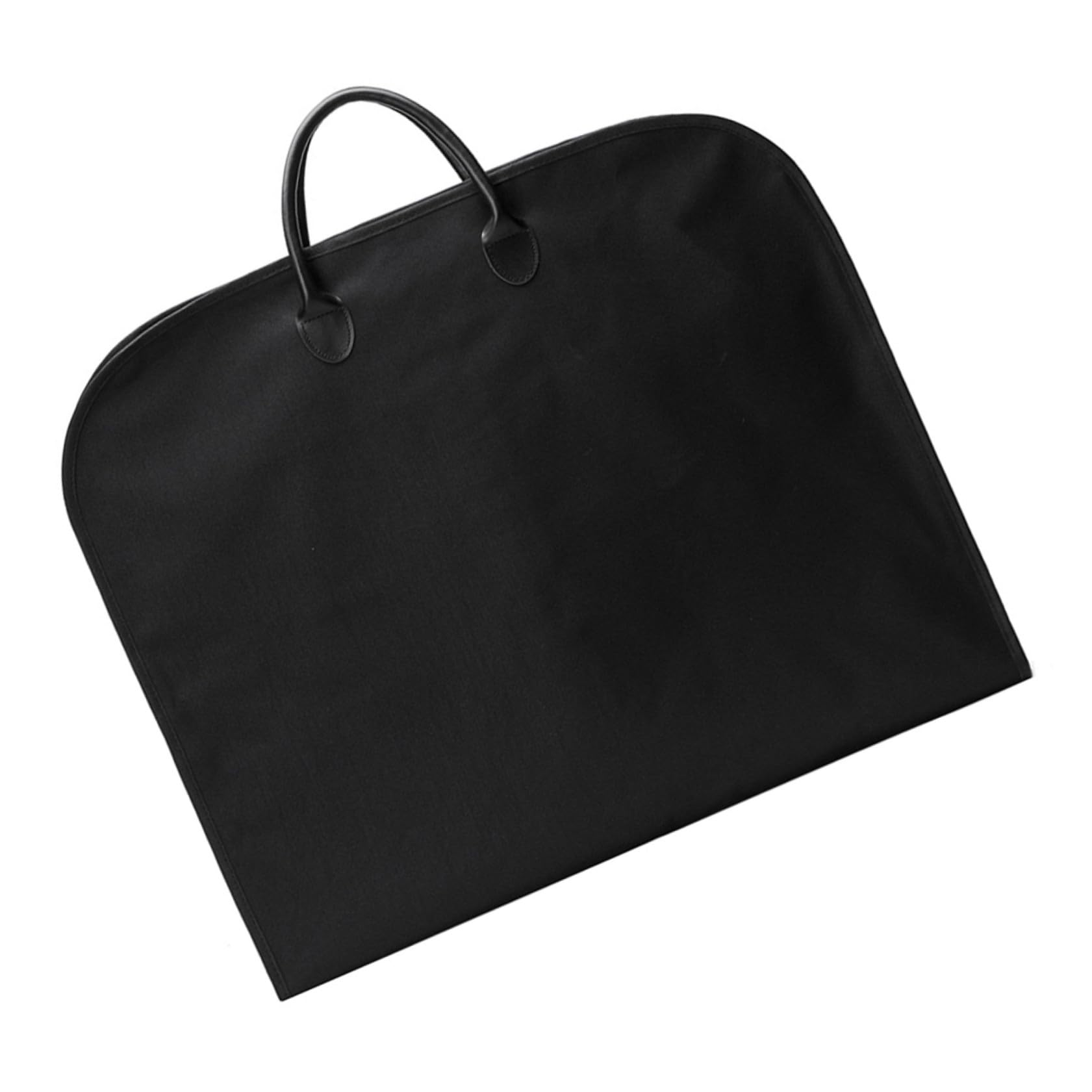 MAGICLULU Faltbare und Tragbare Anzugtasche aus Oxford Stoff Schwarz mit Praktischer Hängemöglichkeit für Geschäftsreisen und Leichten Urlaub