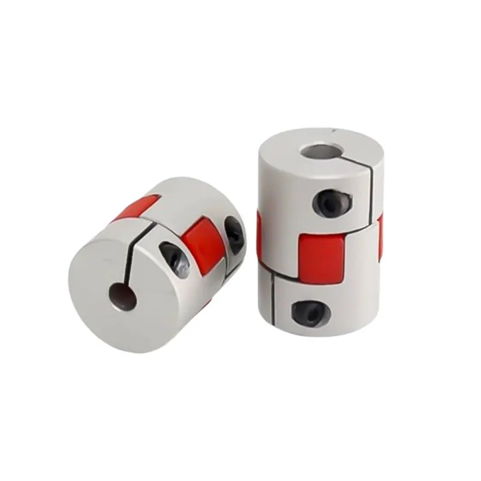 Accouplement XB25*30 à 2 mâchoires en aluminium for arbre flexible, vis D25L30, 1 pièce(5x12mm)