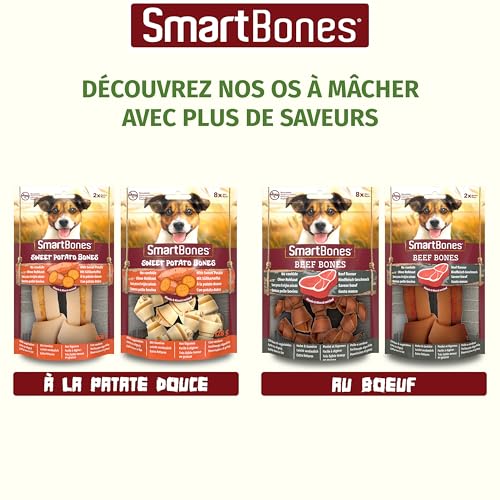 Bâtonnets à mâcher SmartBones de qualité premium pour petits chiens - 15