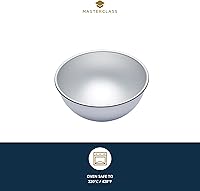 Vista 2 de MASTERCLASS Hemisferio 6.1 in, aluminio anodizado plateado, 6 pulgadas