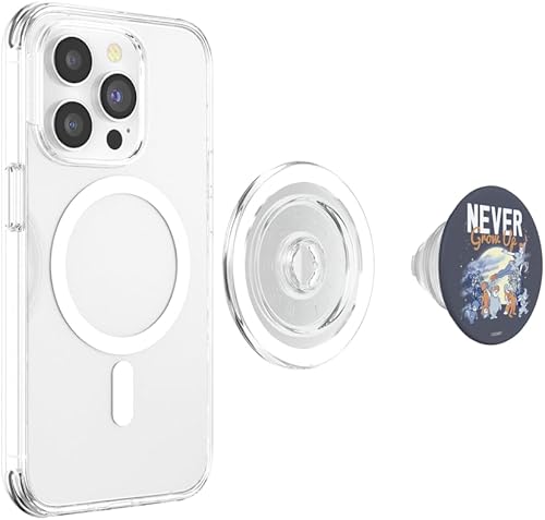 Miniatura 10 de Disney Peter Pan Lost Boys Never Grow Up Moonlight Portrait PopSockets - Soporte y agarre para teléfonos y tabletas, Negro