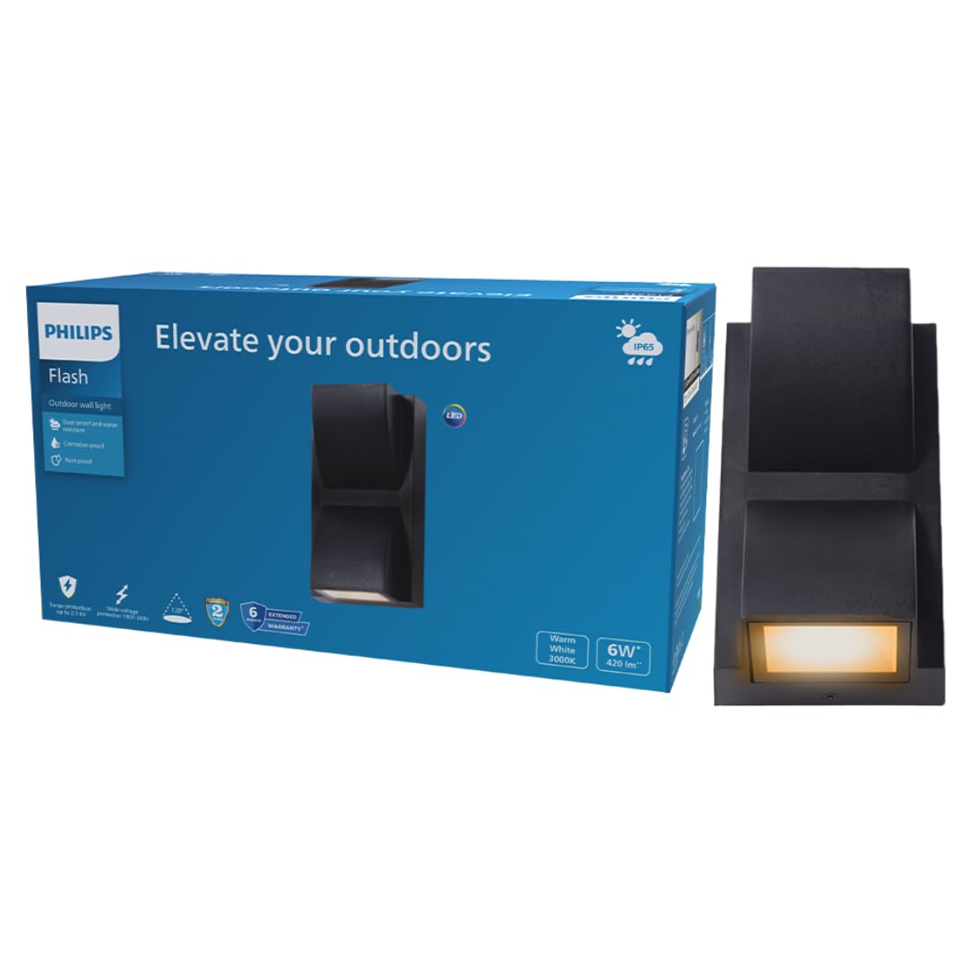 Philips Warm White Wall Lights - 4 Pack -10
