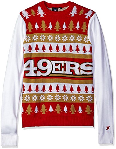 NFL San Francisco 49ers WORDMARK Ugly Sweater, X-Large