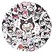 50pcs Kuromi Stickers for Water Bottle, Waterproof Vinyl Decal for Adult Teen Kids Laptop Skateboard Phone Travel Case Bike Guitar Computer Helmet (Kurom)