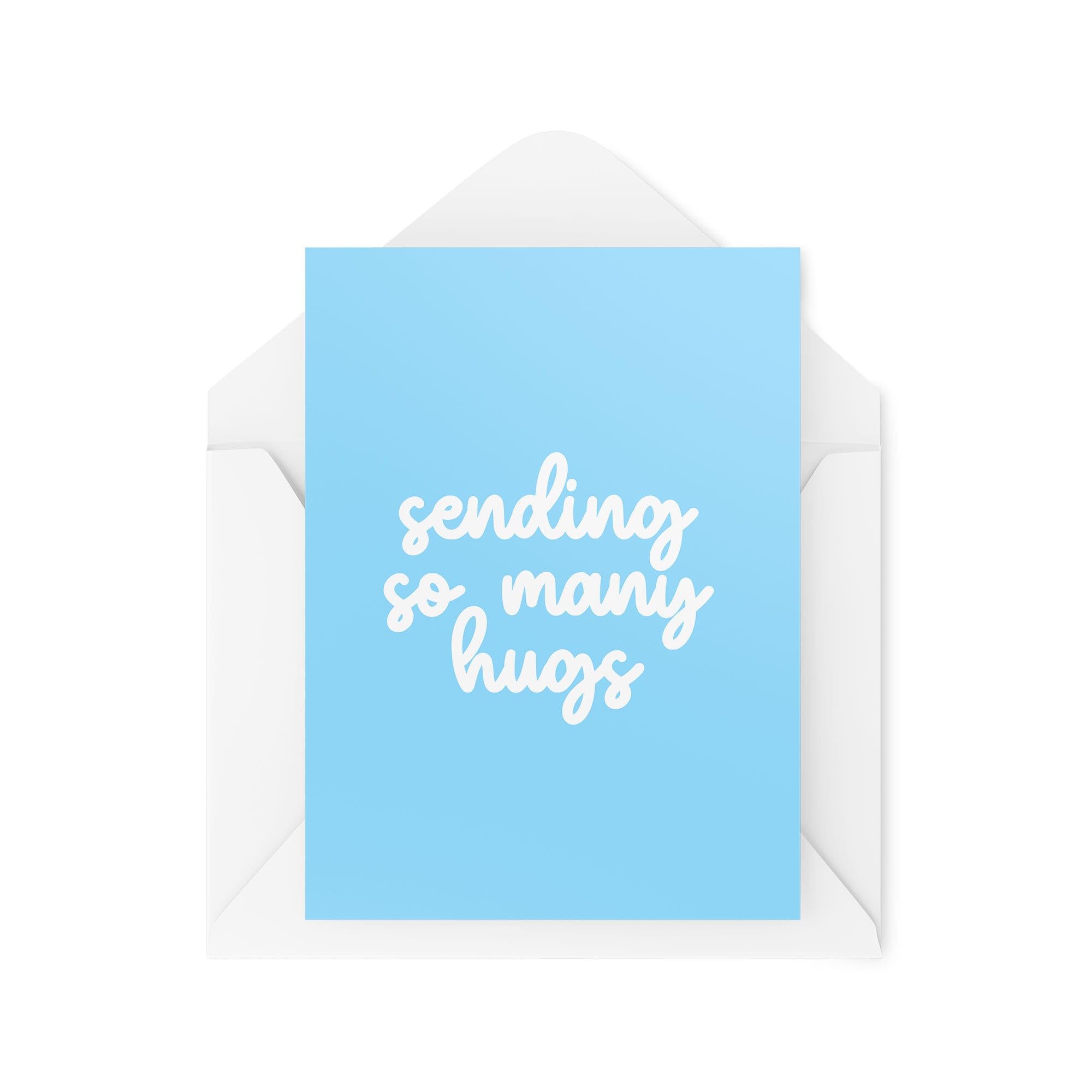 Thinking of You Cards - Sending So Many Hugs - Positive Cards - Mental Health Cards - Random Cards - CBH1822