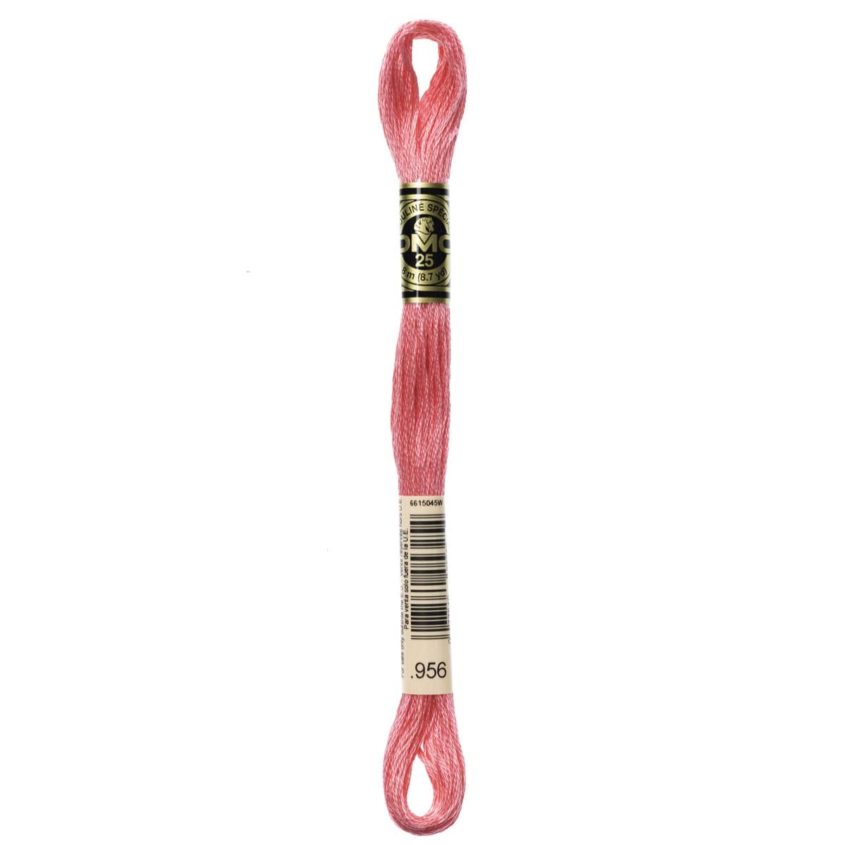 DMC Embroidery Floss Mouline Stranded Cotton Thread for Hand Embroidery and Sewing - Colour No: 956-5 x 8m Skeins โ image 1