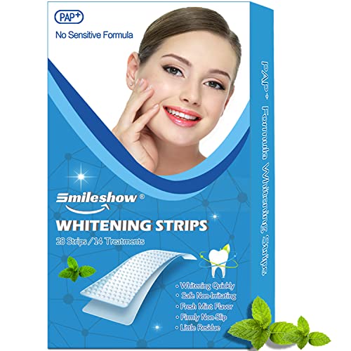 Smileshow Whitening Strips, New Formula Pap+ For Sensitive Teeth, 14Packs Of 28 Strips #TOP13