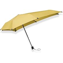 Senz Limited Edition Mini Windproof Umbrella - Manual Folding - 35.8 x 35.8 in - Dusky Citron