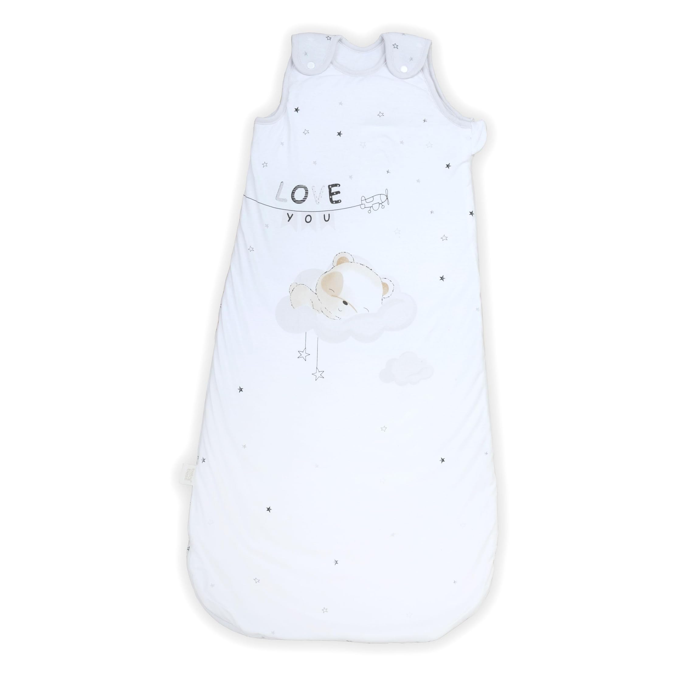 Herding Baby Best Gigoteuse pour Bébé Sleeping Little Bear, motif Ourson, 70 x 45 cm, fermeture éclair sur le pourtour et boutons-pression