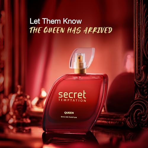 Secret Temptation Queen Eau De Parfum for Women, 100ml | Long-Lasting Luxury Fragrance | Bold & Regal Scent |Gift for Girls | Elegant & Empowering Perfume for Women - Image 6