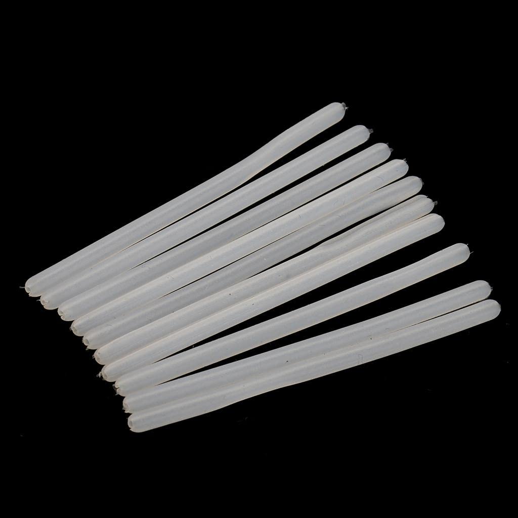 MERISHOPP® 10X Silicone Eyeglasses Temple Covers Glasses Frame Tubes Replacement White-picture-19