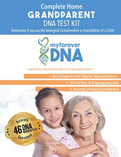 My Forever DNA - Grandparent DNA Test Kitâ–ª Includes All Lab Fees & Shipping to Lab â–ª 46 (Genetic) DNA Marker Test â–ª ACCURATE & CONFIDENTIAL