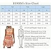 BTFBM Women 2023 Summer Halter Neck Dresses Sleeveless Casual Floral Polka Dot Print Short Boho Ruffle Sundress(Color Block Orange,Small)