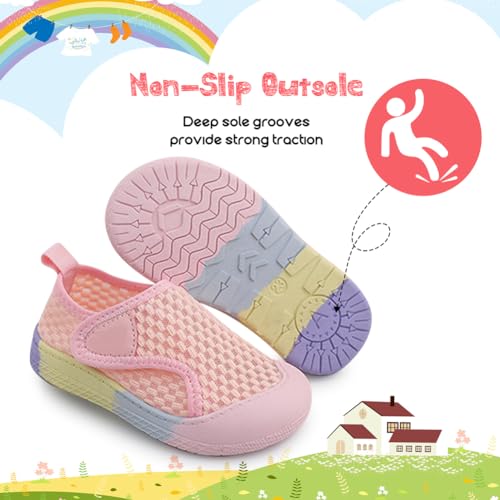 Toddler Girl Boys Shoes Kids Sneakers Mesh Toddler Tennis Shoes Flexible Toddler Walking Shoes Breathable3