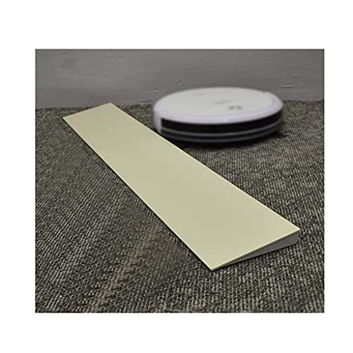 Rampe de seuil en matériau élastique avec absorption des chocs durable