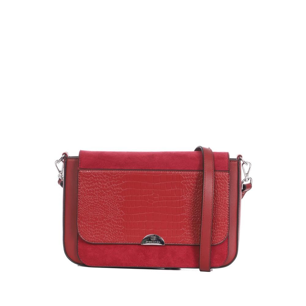 Femme Sac Bandouliã¨Re Rouge Foncã Image Bandoulière Multicolore