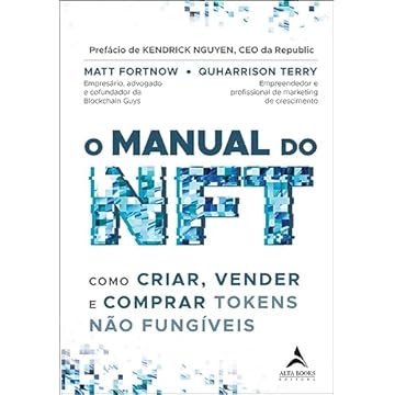 Capa do livro O manual do NFT: como criar, vender e comprar tokens não fungíveis