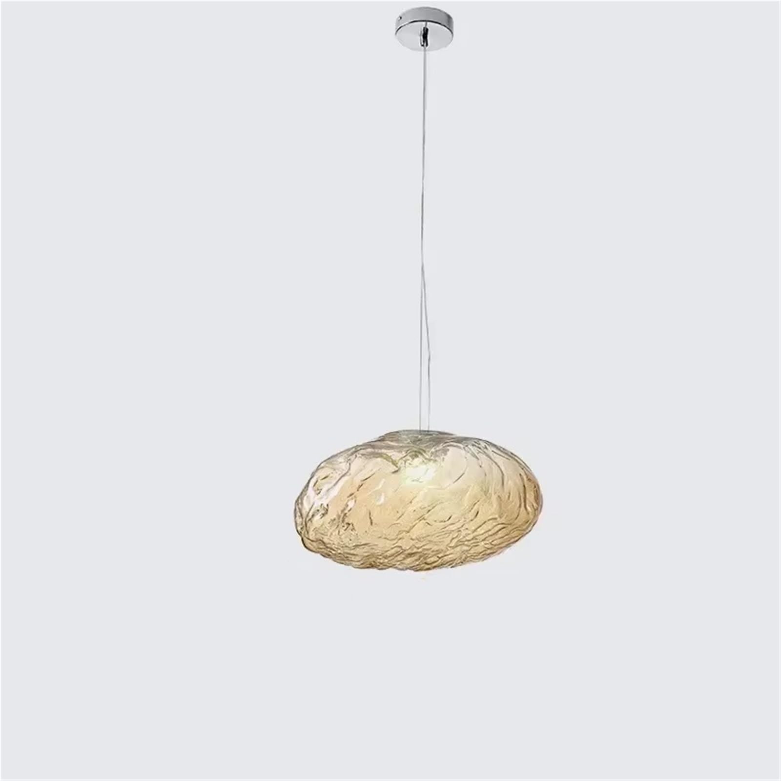 KXEcoLife Modern Stairs Glass Led G9 Chandelier Lighting Villa Pendant Light Home Suspend Lamp Dining Room Hanging Fixtures